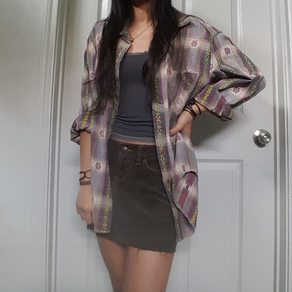 Vintage!! Grunge Flannel! Just like Kelly Bundy